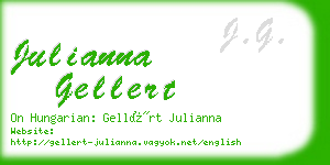 julianna gellert business card